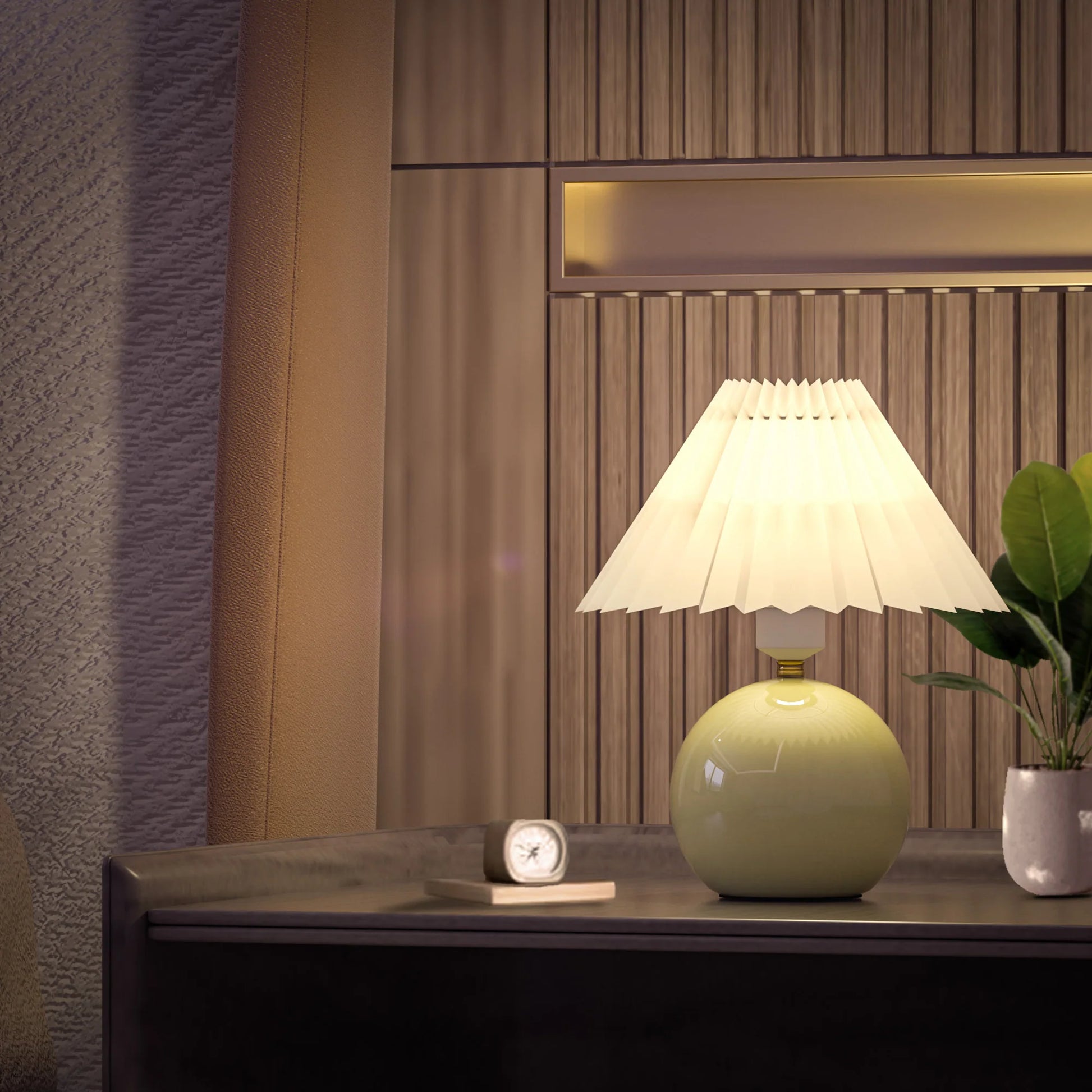 Pottery Ceramics Table Lamp